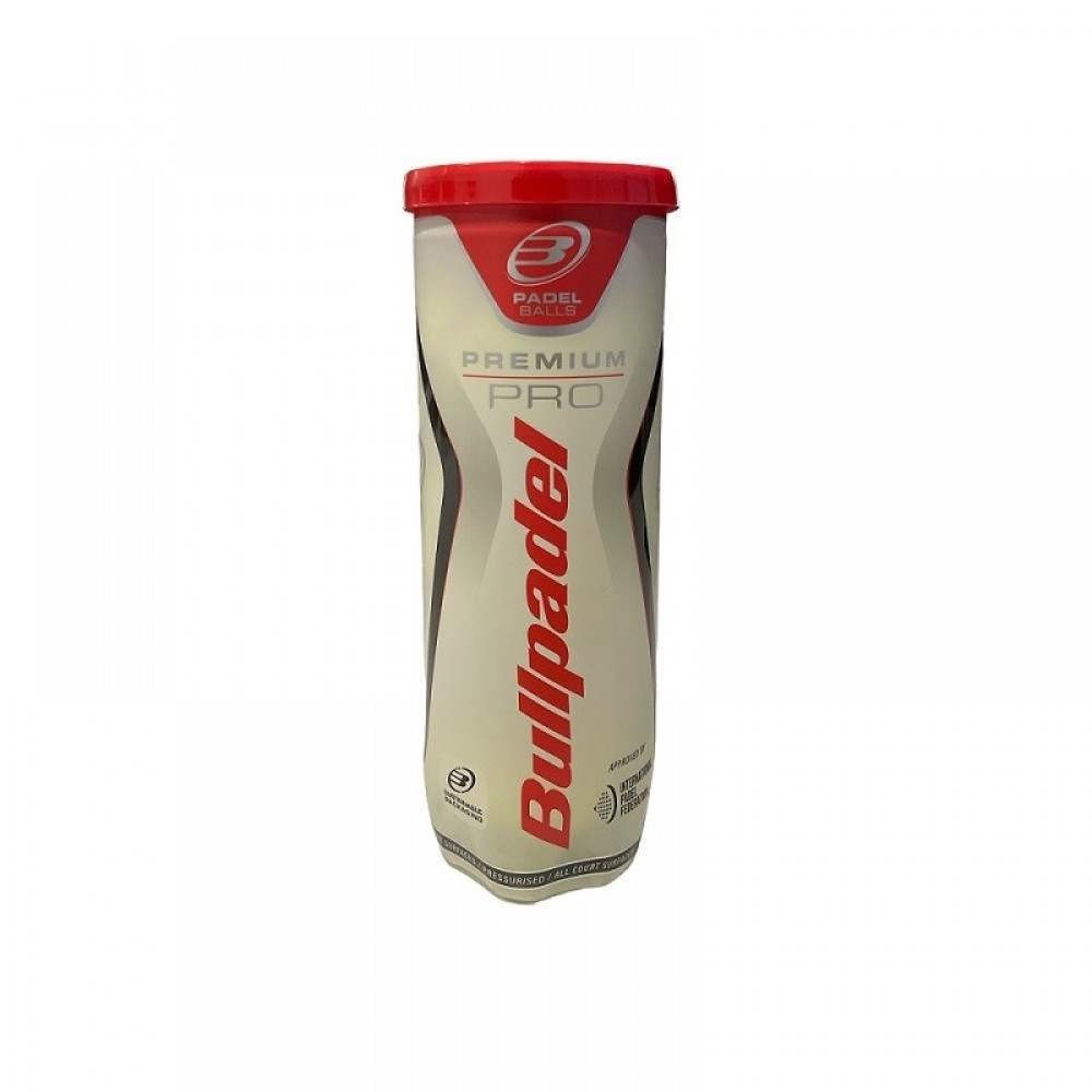 Bote de 3 Pelotas Bullpadel Premium Pro - Barata Oferta Outlet