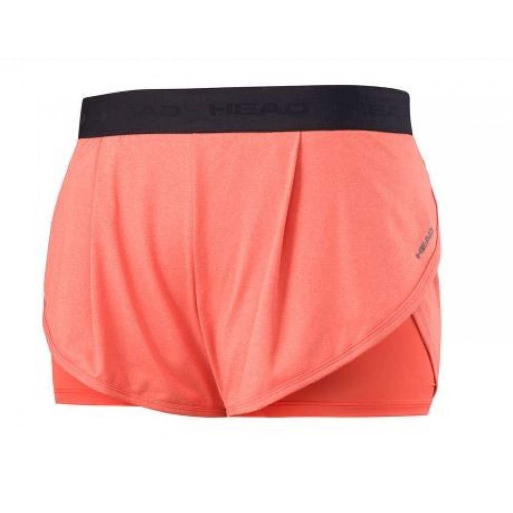 Ropa Head VISION SHORT W orange - Barata Oferta Outlet