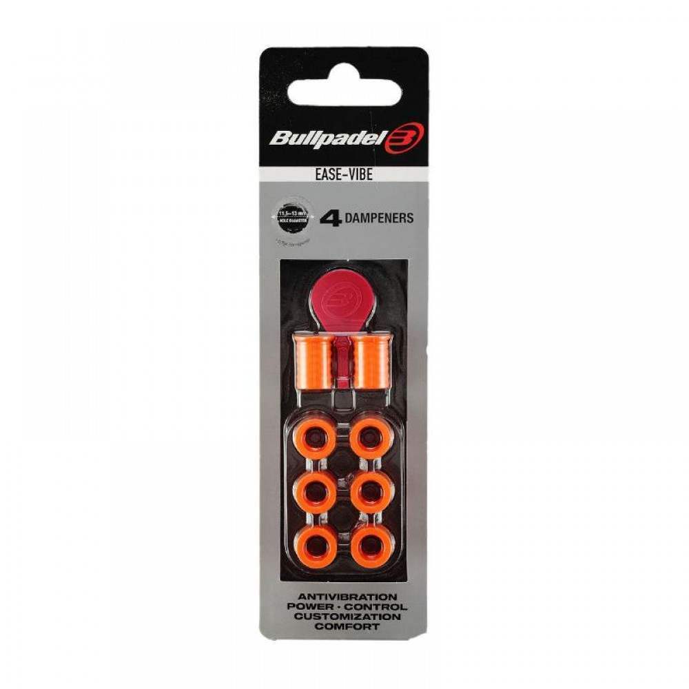 Antivibrador Bullpadel Ease Vibe Naranja