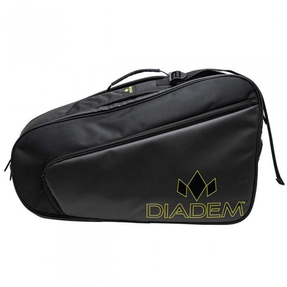 Pickleball Diadem Tour V3 Schlagertasche Schwarz Gelb