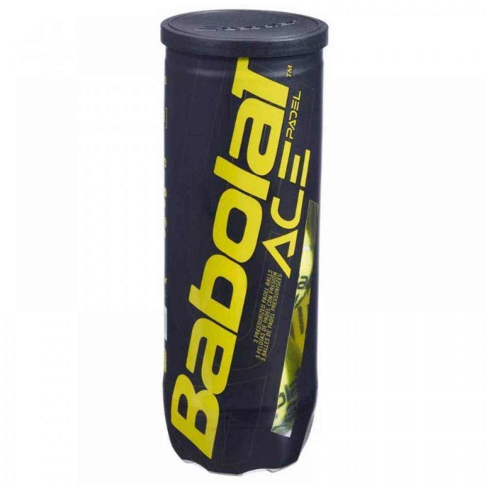 Bote de 3 Pelotas Babolat Ace Padel