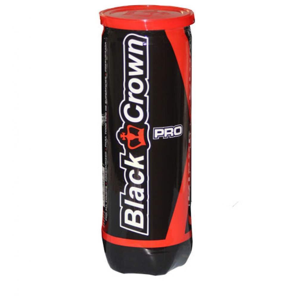 Bote de 3 Pelotas Black Crown - Barata Oferta Outlet