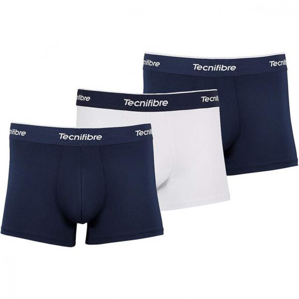 Boxers Tecnifibre Blanco Marino 3 Unidades