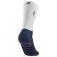 Calcetines Babolat Juan Lebron Mid Calf Blanco Azul 1 Par