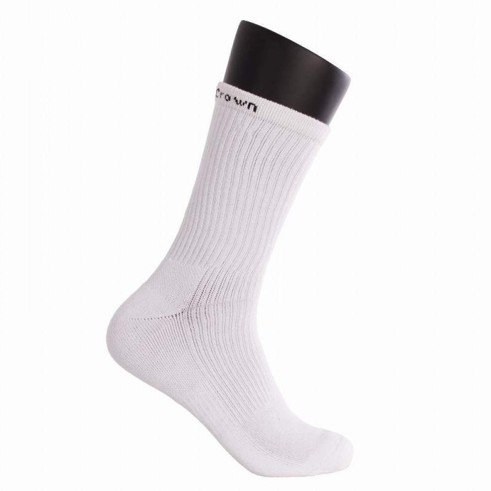 Black Crown High Weiße Socken 3 Paar