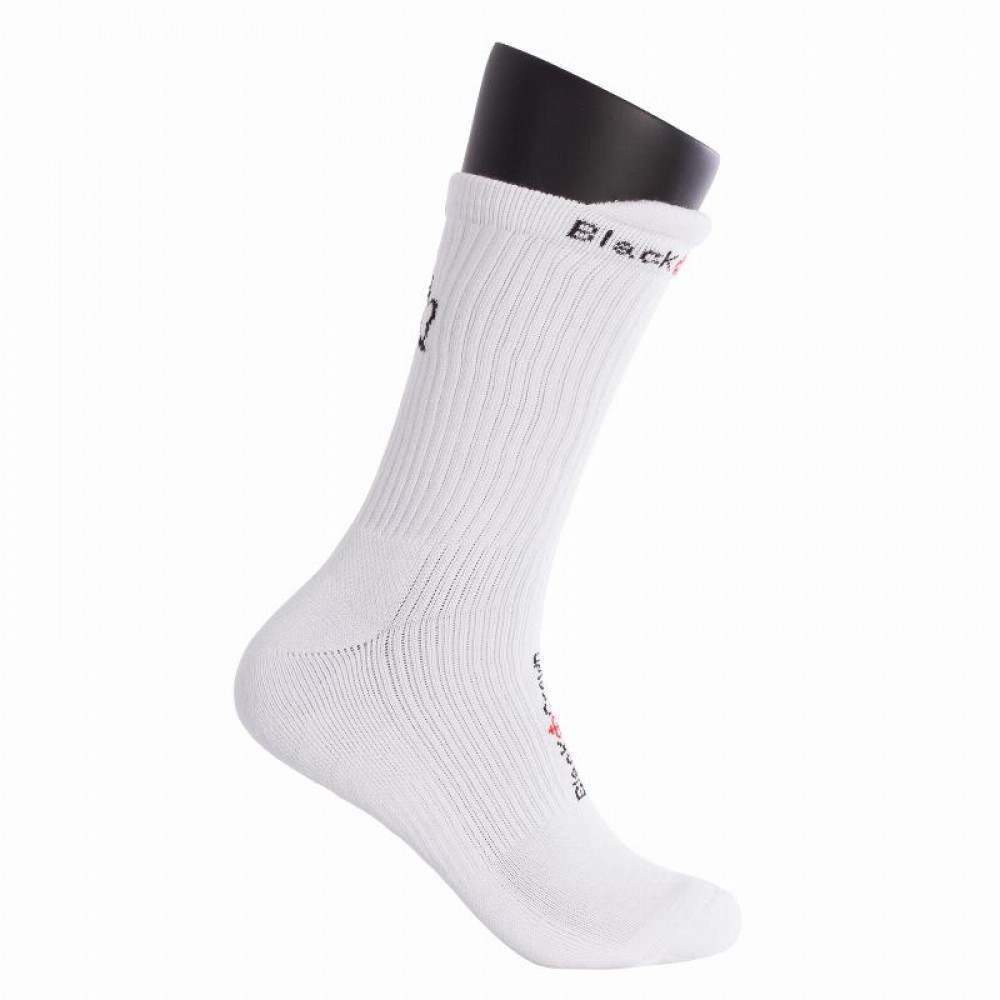 Black Crown Premium High Weiße Socken 1 Paar