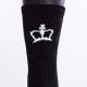 Calcetines Black Crown Premium Altos Negro 1 Par