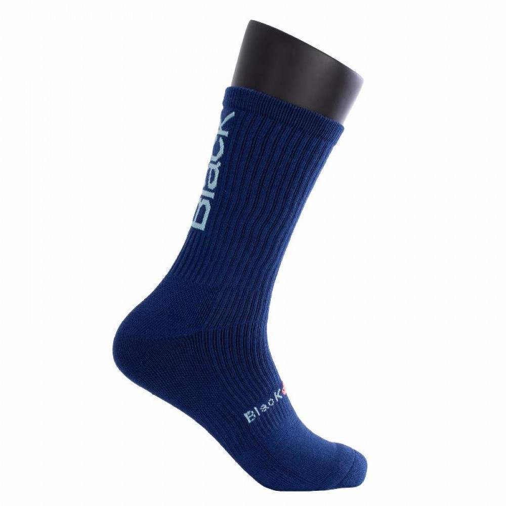 Black Crown Pro High Navy Blue Socks 1 Pair