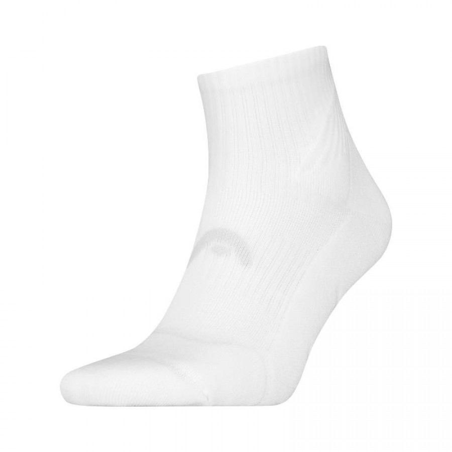 Calcetines Head Performance Tennis Quarter Blanco 1 Par