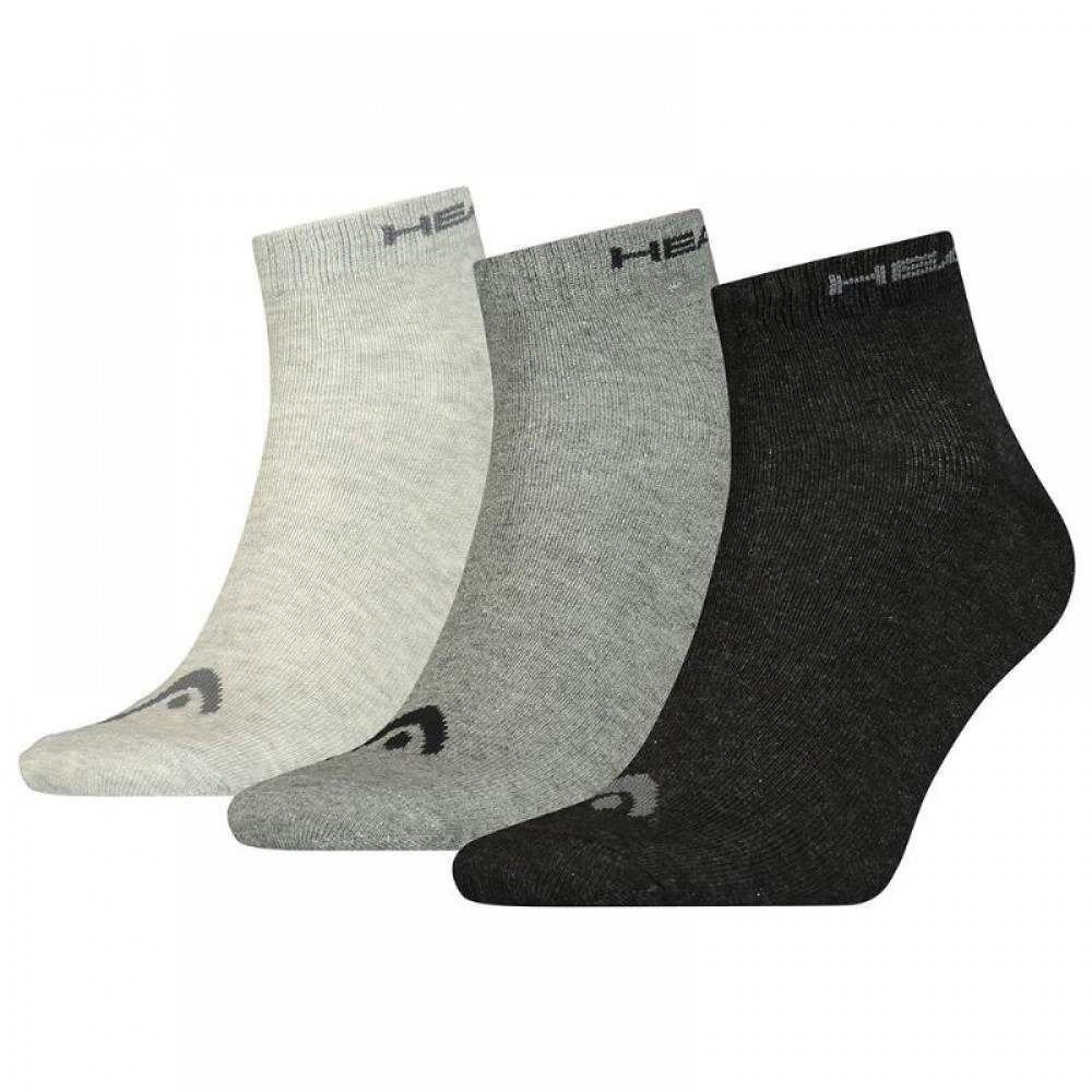 Head Quarter Grey Combo Socken 3 Paar