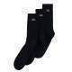 Calcetines Lacoste Sport Corte Alto Negro 3 Pares - Barata Oferta Outlet