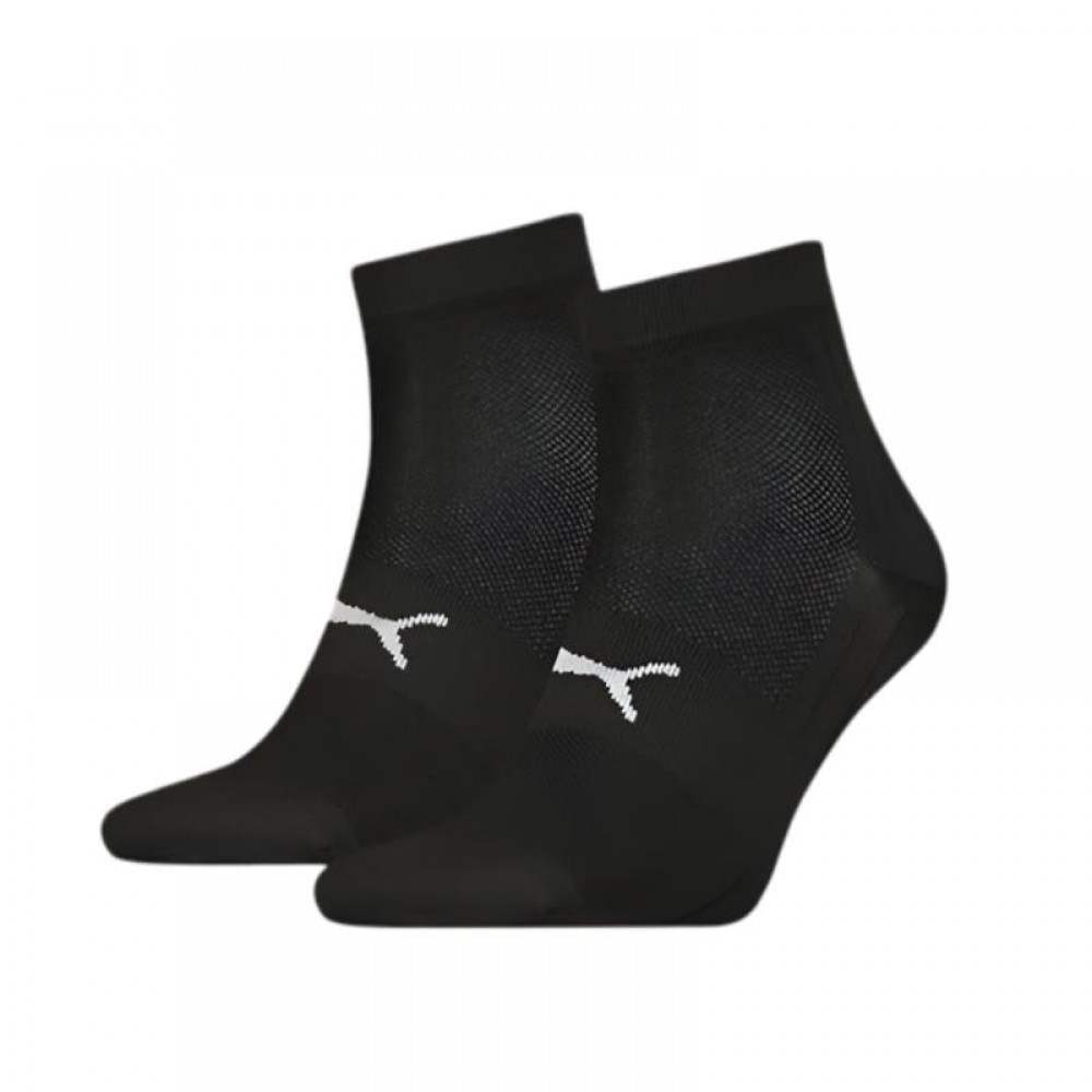 Calcetines Puma Quarter Negro 2 Pares