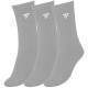 Calcetines Tecnifibre Classic Plata 3 Unidades