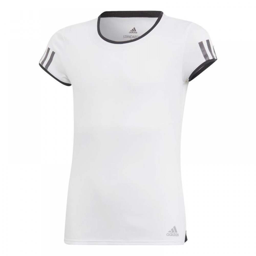 Camiseta Adidas Club Blanco Negro Junior - Barata Oferta Outlet