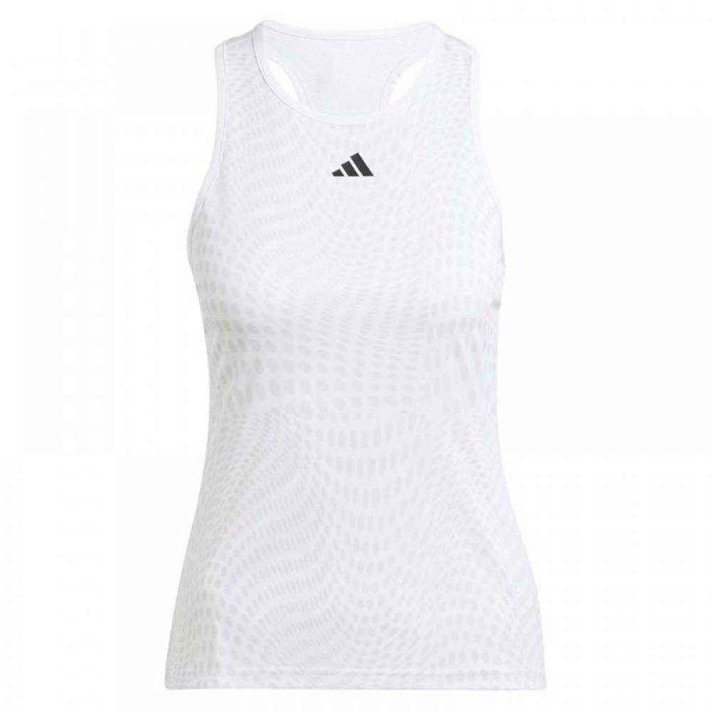 Camiseta Adidas Club Graphic Blanco Mujer