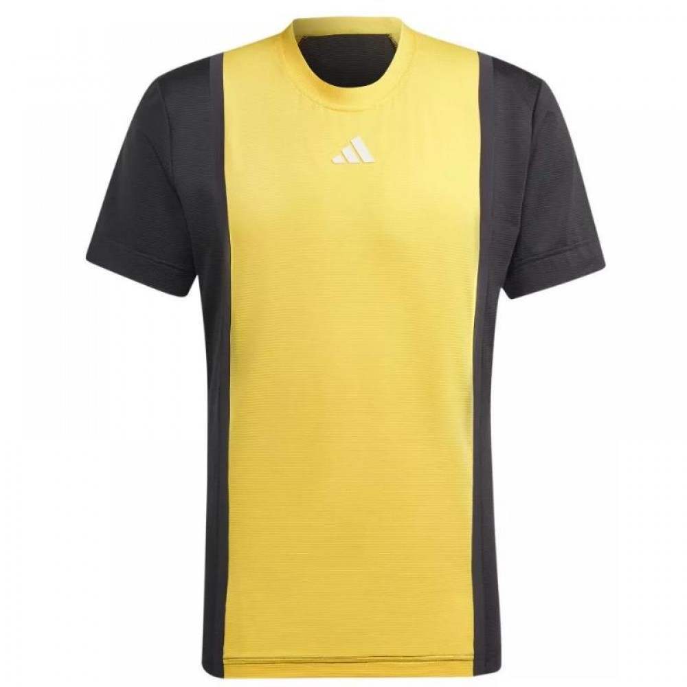 Camiseta Adidas Freelift Pro Amarillo Negro