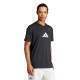 Adidas Padel Kategorie Grafik Schwarz T-Shirt