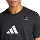 Adidas Padel Kategorie Grafik Schwarz T-Shirt