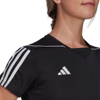 Camiseta Adidas Tiro 23 Negro Blanco Mujer