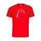 Camiseta Algodon Head Club Carl Rojo Blanco - Barata Oferta Outlet