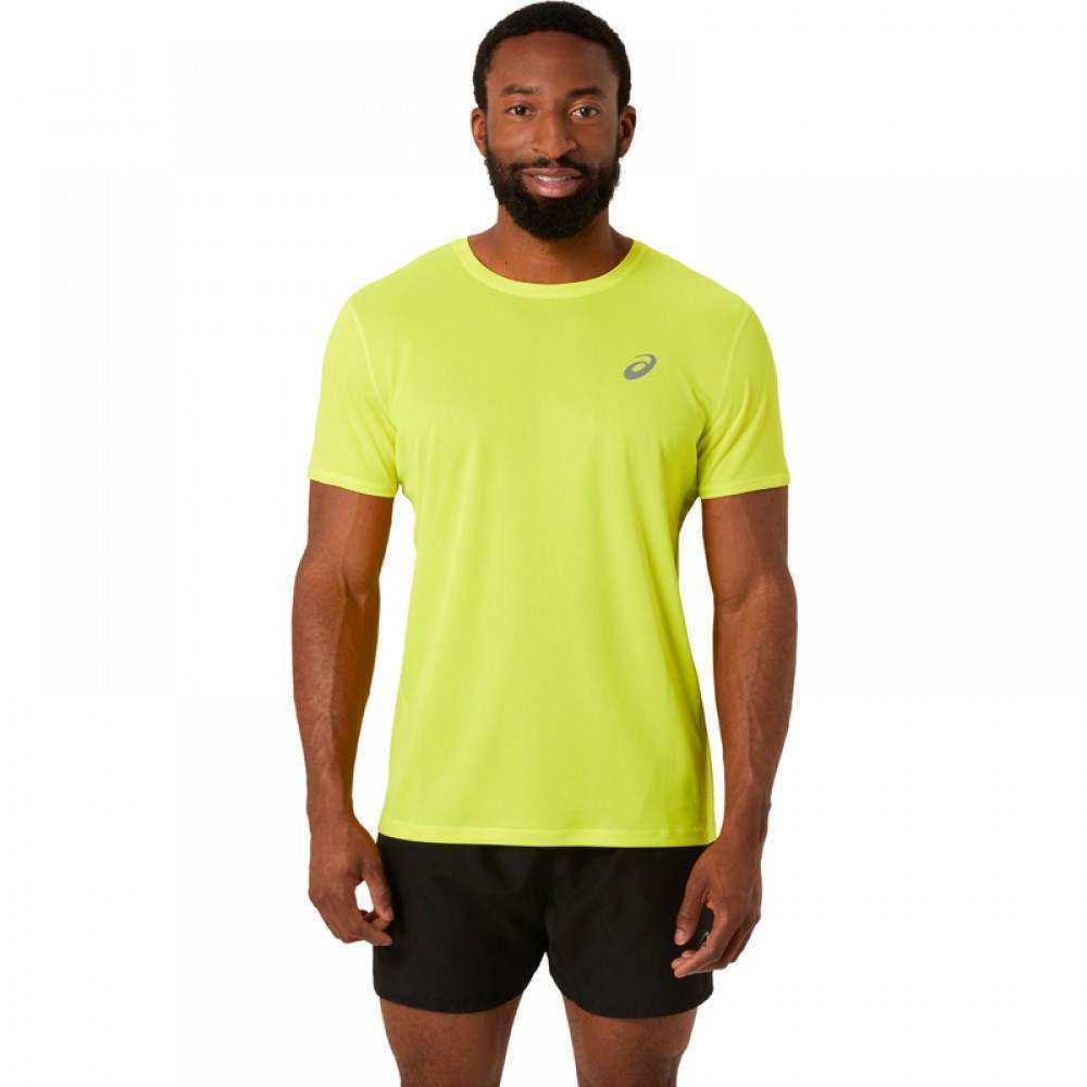 Camiseta Asics Core Amarillo Fluor