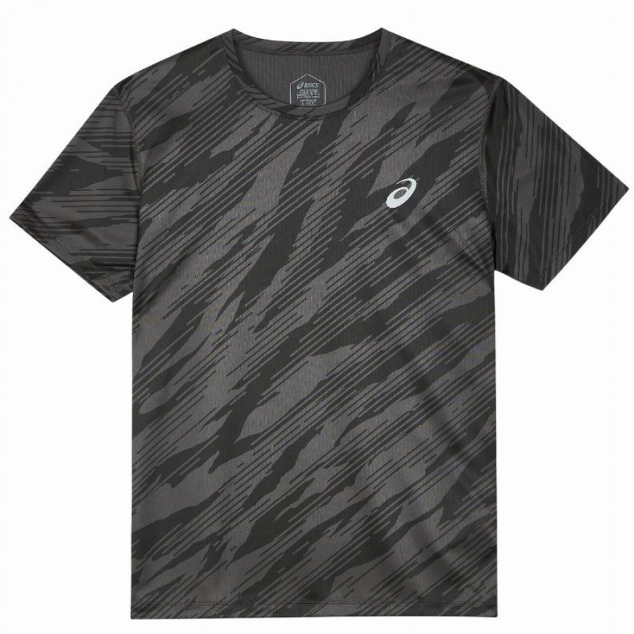 Asics Core SS Gris Graphite Noir T-Shirt