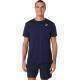 Camiseta Asics Court Stripe Marino Negro