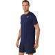 Camiseta Asics Court Stripe Marino Negro