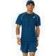 Camiseta Asics Match Azul Mako