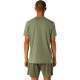 Camiseta Asics Tiger Verde Liquen - Barata Oferta Outlet