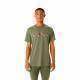 Camiseta Asics Wild Camo Verde Liquen - Barata Oferta Outlet