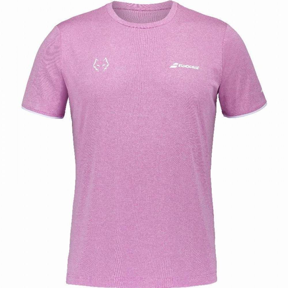 Camiseta Babolat Juan Lebron Rosa