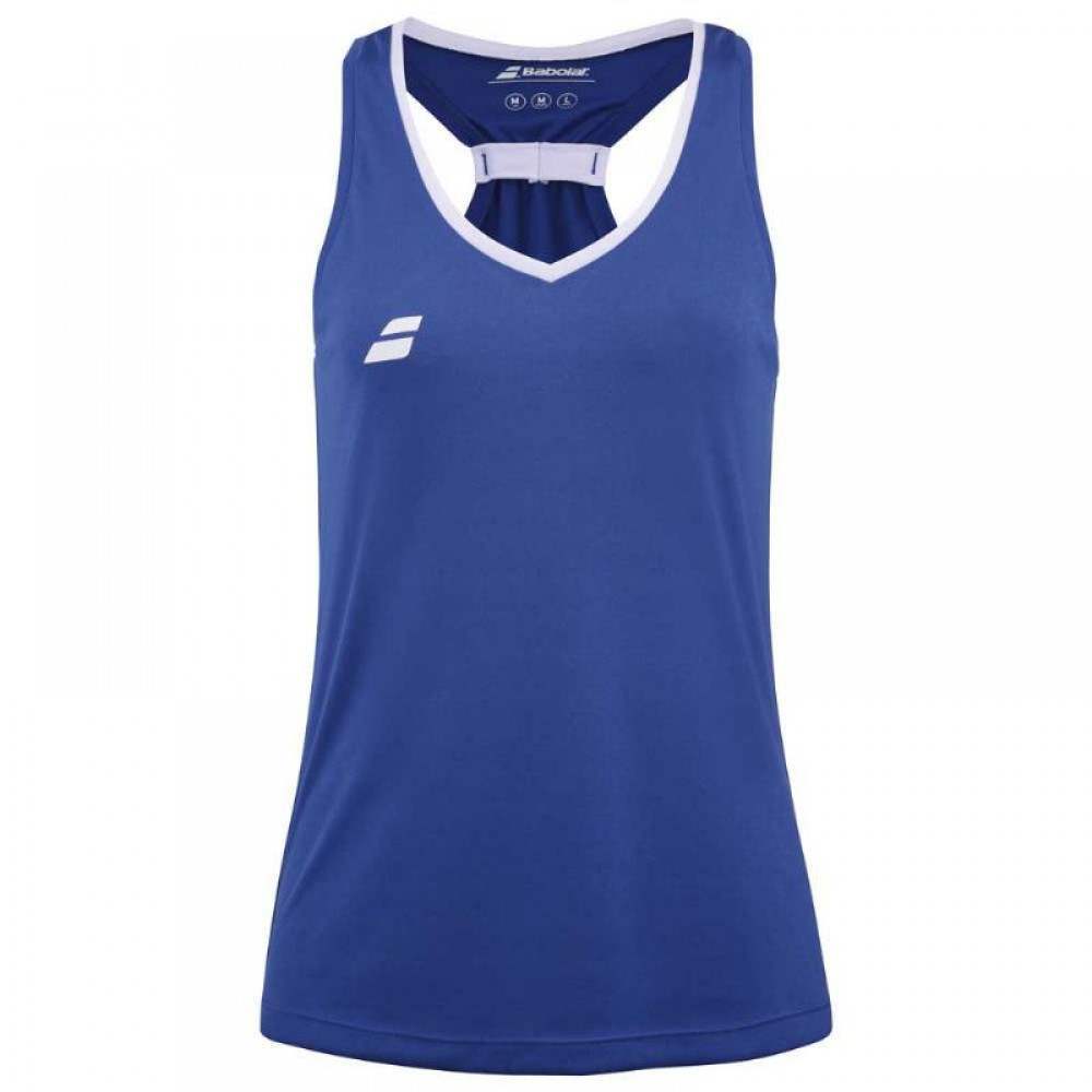 Camiseta Babolat Top Azul Oscuro Mujer