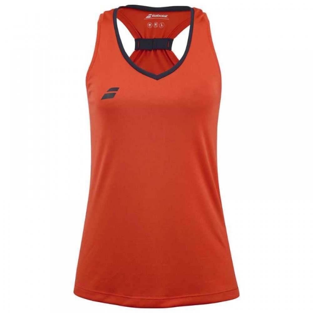 Camiseta Babolat Top Rojo Mujer