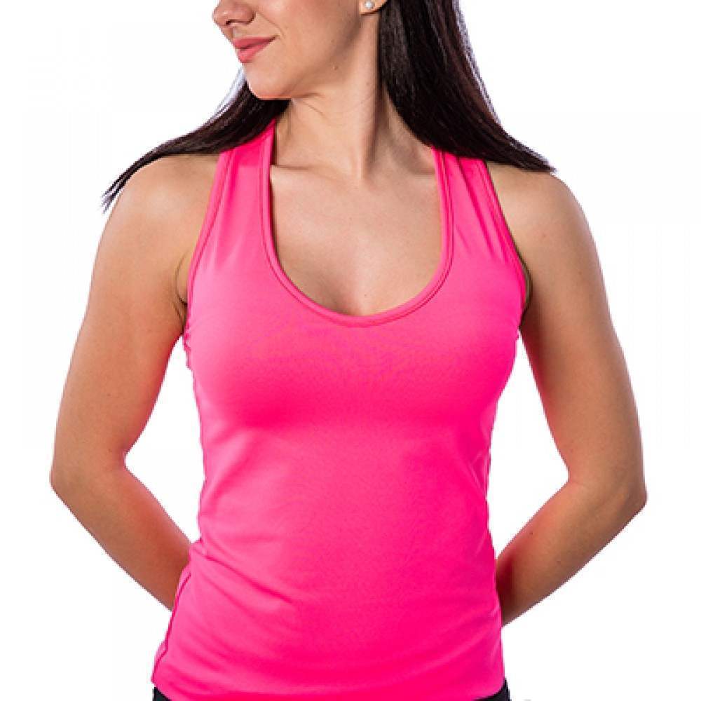 Camiseta Bb Basica Rosa Fluor - Barata Oferta Outlet