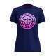 Camiseta Bidi Badu Colortwist Chill Tee Azul Oscuro