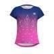 Camiseta Bidi Badu Colortwist Rosa Azul Oscuro Mujer