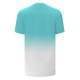 Camiseta Bidi Badu Crew Gradiant Aqua Blanco Junior