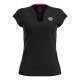 Camiseta Bidi Badu Crew V-Neck Negro Mujer