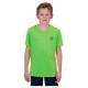 Camiseta Bidi Badu Crew Verde Neon Azul Oscuro Junior