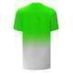 Camiseta Bidi Badu Crew Gradiant Verde Neon Blanco