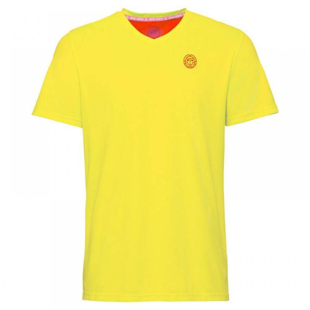 Camiseta Bidi Badu Evin Amarillo Neon Rojo Junior - Barata Oferta Outlet