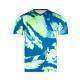 Camiseta Bidi Badu Madu Azul Verde Fluor - Barata Oferta Outlet