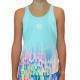 Camiseta Bidi Badu Melbourne Aqua Mix Junior