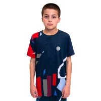 Camiseta Bidi Badu New York Azul Oscuro Rojo Junior