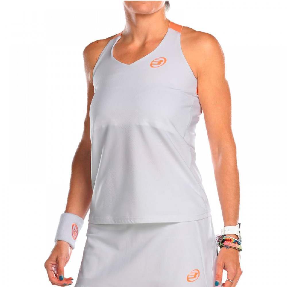 Camiseta Bullpadel Acoda Blanco - Barata Oferta Outlet