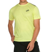 Camiseta Bullpadel Caucasi Amarillo Limon Fluor