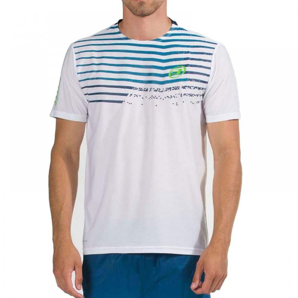 Camiseta Bullpadel Cumbal Blanco - Barata Oferta Outlet