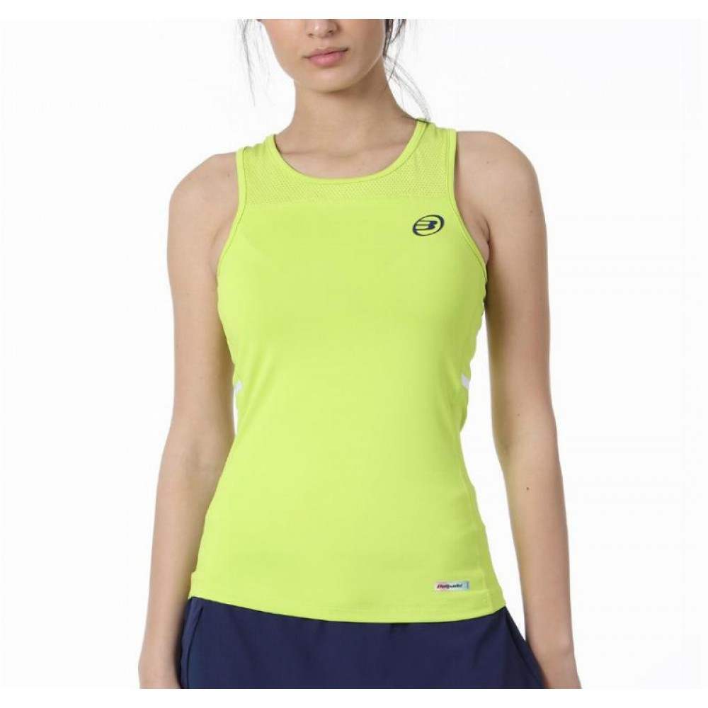 Camiseta Bullpadel Eduma Verde Acido - Barata Oferta Outlet