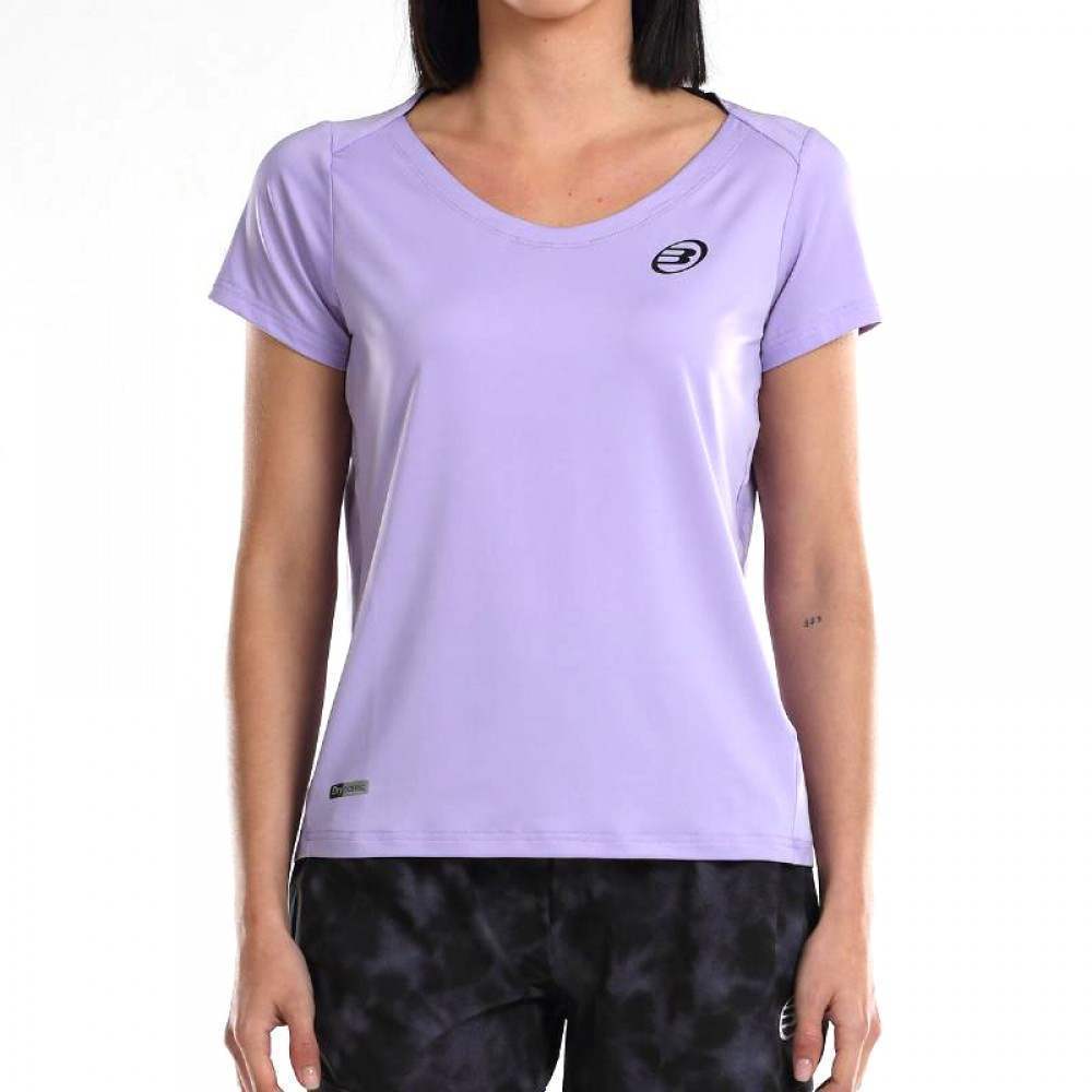 Camiseta Bullpadel Espin Malva - Barata Oferta Outlet